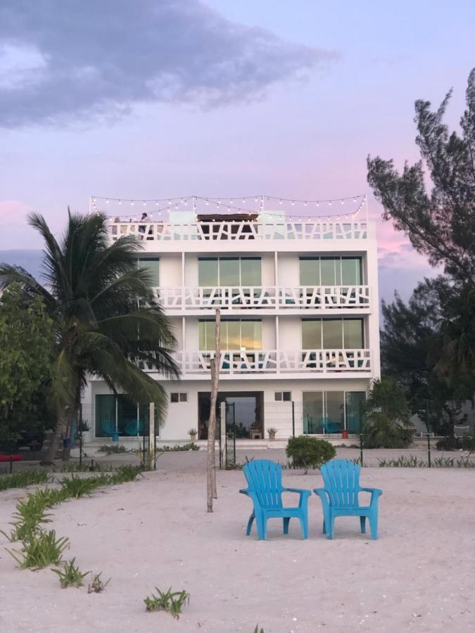 Playa 55 Beach Escape - Adults Only Guesthouse Celestun Bagian luar foto