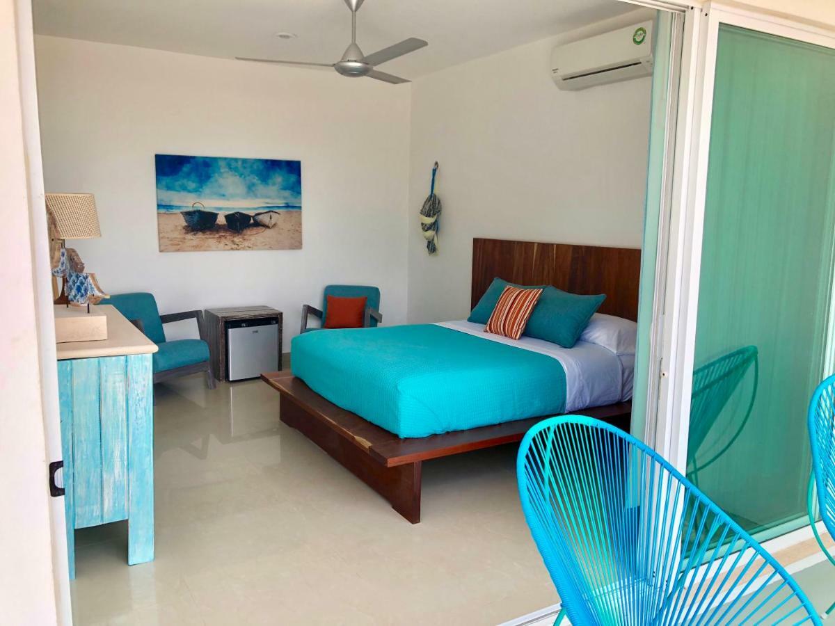 Playa 55 Beach Escape - Adults Only Guesthouse Celestun Bagian luar foto